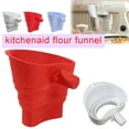 thumbnail image 1 of Flour Funnel for Kitchenaid Mixer,Silicone Flour Funnel,Collapsible,Non-Stick,Heat-Resistant,Dishwasher Safe, for Precision Flour Transfer in Stand Mixers, 1 of 11
