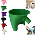 thumbnail image 1 of Flour Funnel for Kitchen Aid Mixer for 4.5-5 Quart Tilt-Head Stand Mixe, No-Mess Pouring Attachment Durable Dishwasher-Safe (Green), 1 of 9