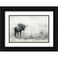 thumbnail image 1 of Flour, Piet 32x23 Black Ornate Wood Framed with Double Matting Museum Art Print Titled - The Endless Grass-Fields, 1 of 4