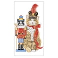 thumbnail image 1 of Flour Sack Kitchen Dish Towel Cat Nutcracker Mary Lake - Thompson, 1 of 1