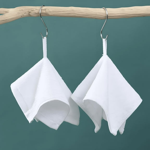 Flour Sack Towels, Cotton Tea Towels for Crafts, Soft Washcloths for Face, Dish Towels for Kitchen, Embroidery, Cleaning, Baking, 1 Pcs, 9.84x9.84"