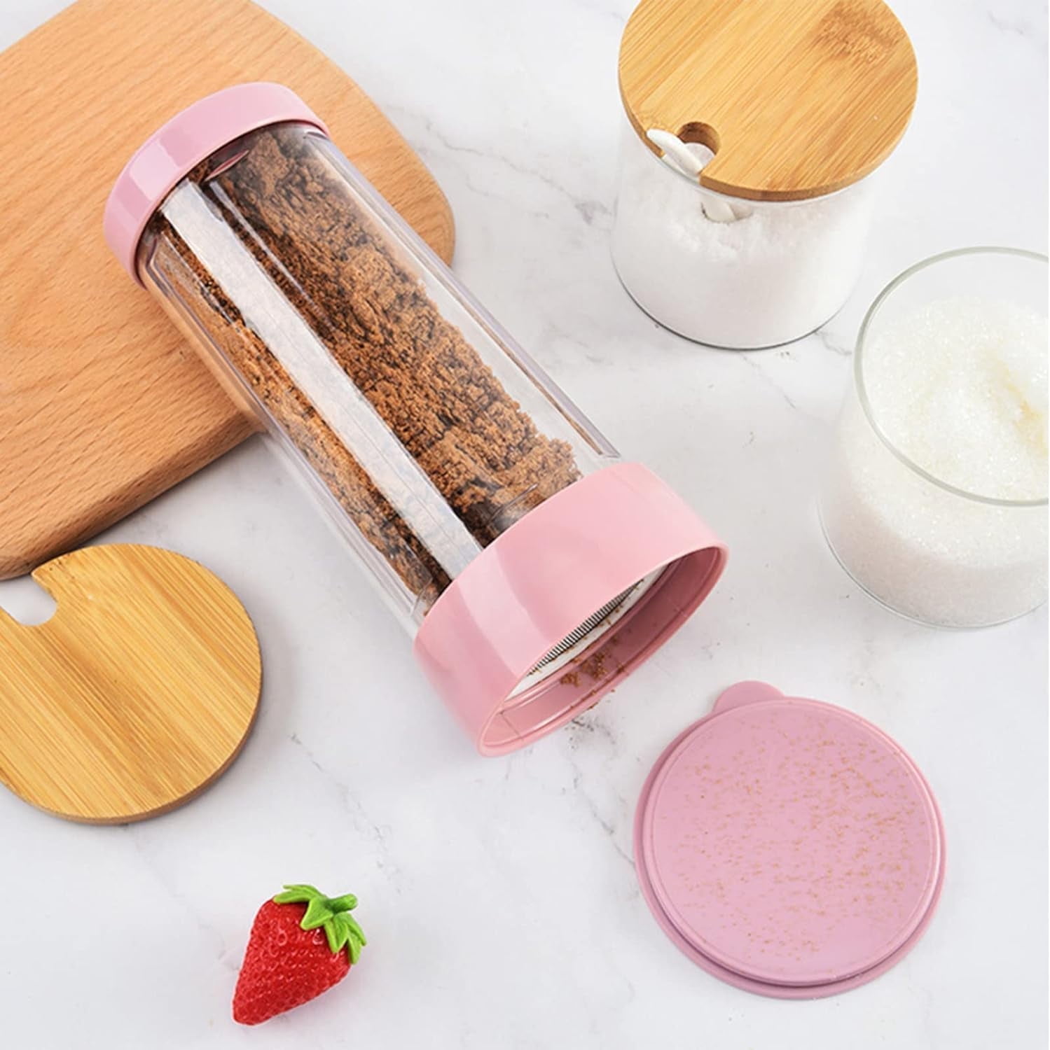 Flour Sifter,Sifter for Baking,Powdered Sugar Shaker Duster,Flour