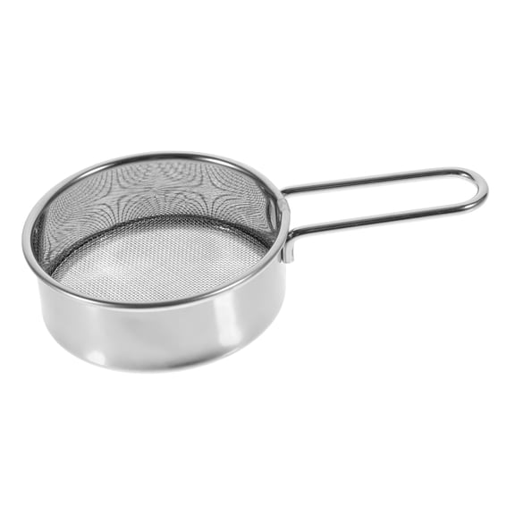 Flour Sifter with Fine Mesh for Baking Portable Powder Sieve Tool Handheld Kitchen Gadget for Sifting Flour Cocoa and Spices Safe Design.