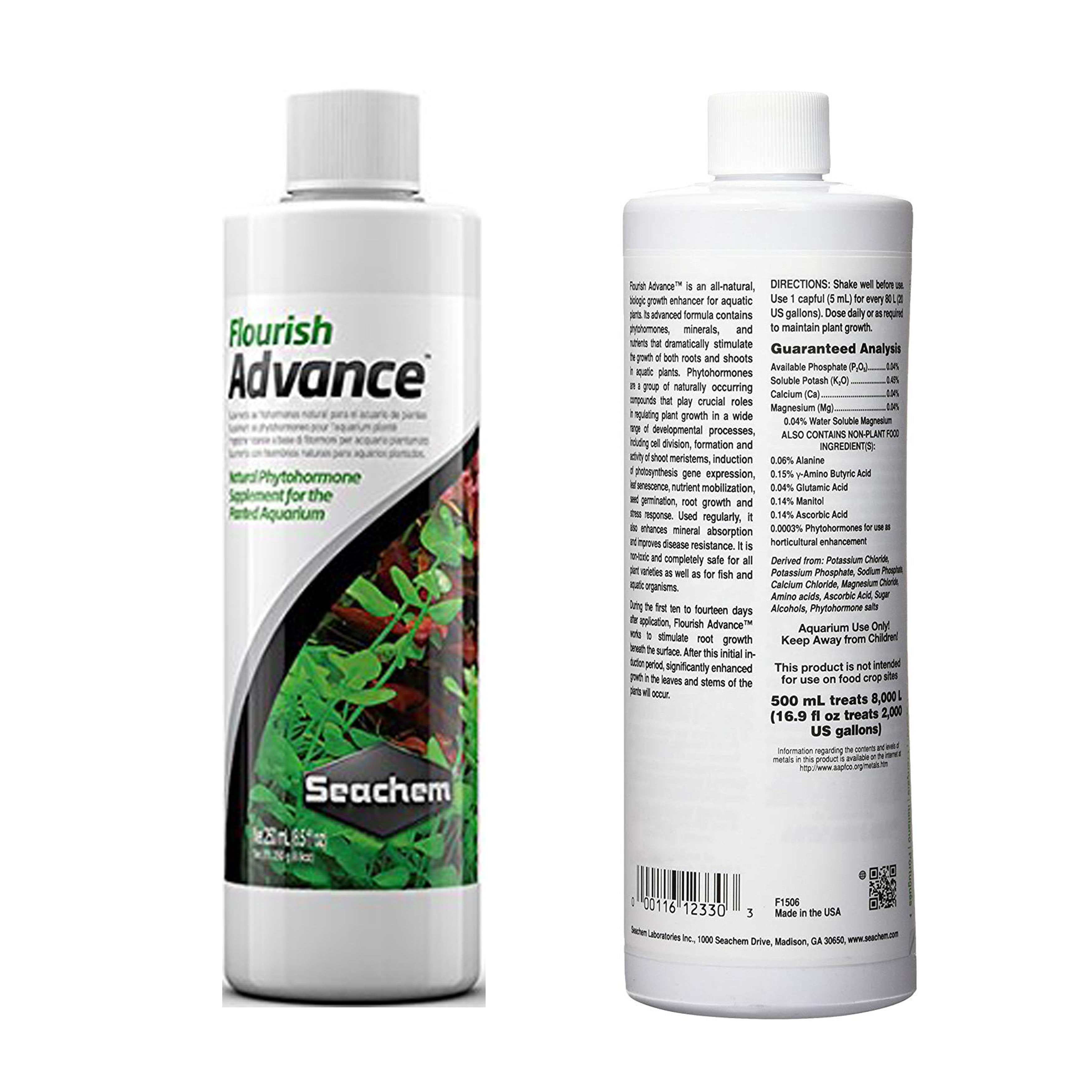 Seachem Fresh Trace Elements Aquarium Supplement (3 Pack, 500ml Each)