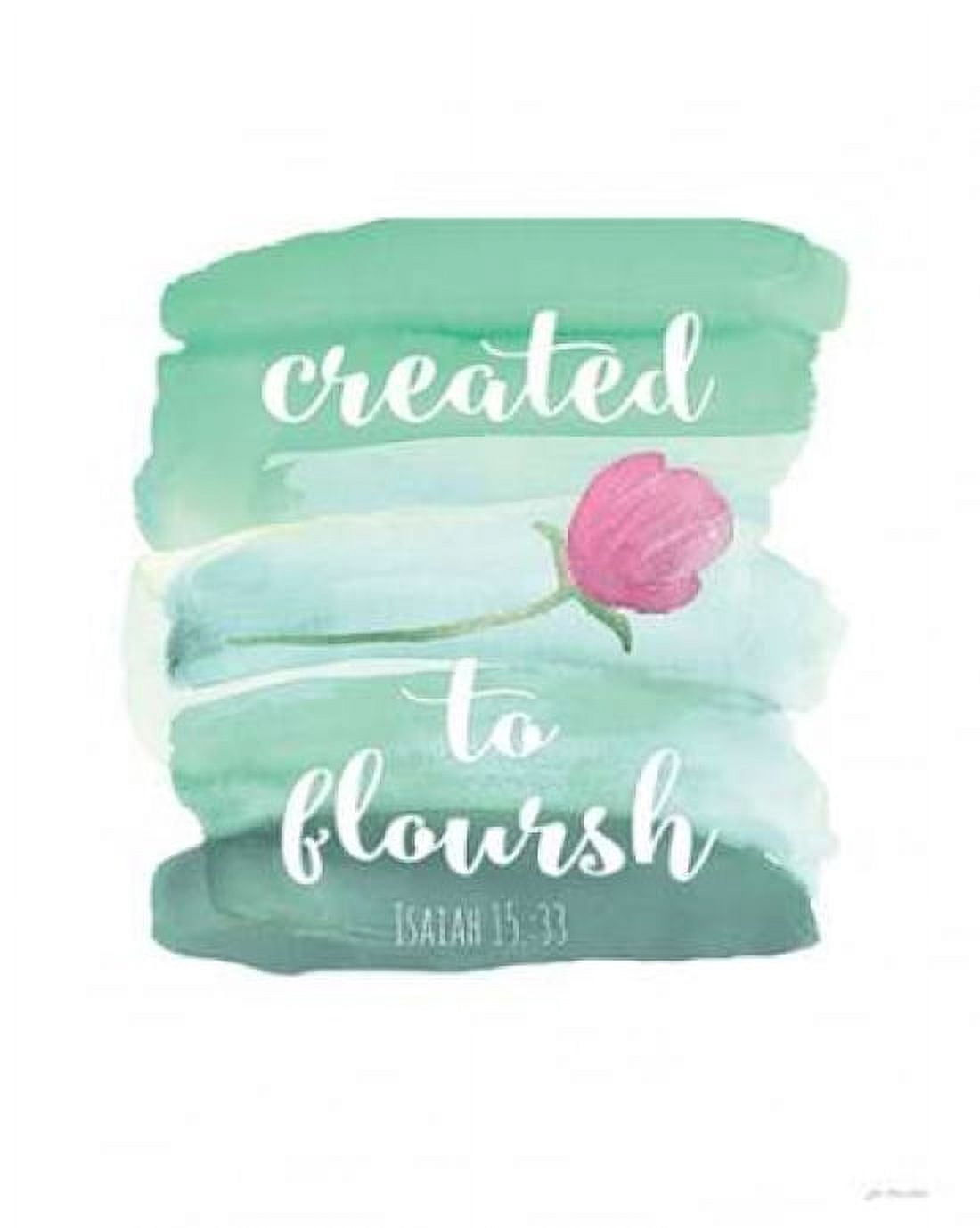 Flourish Canvas Art - Jo Moulton (24 x 30)