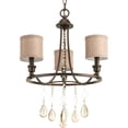 thumbnail image 1 of Flourish Collection Three-Light Chandelier, 1 of 7