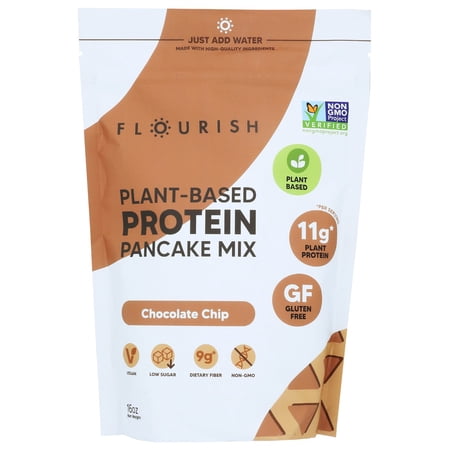 Flourish: Mix Pncke Choc Chip Prtn, 16 Oz