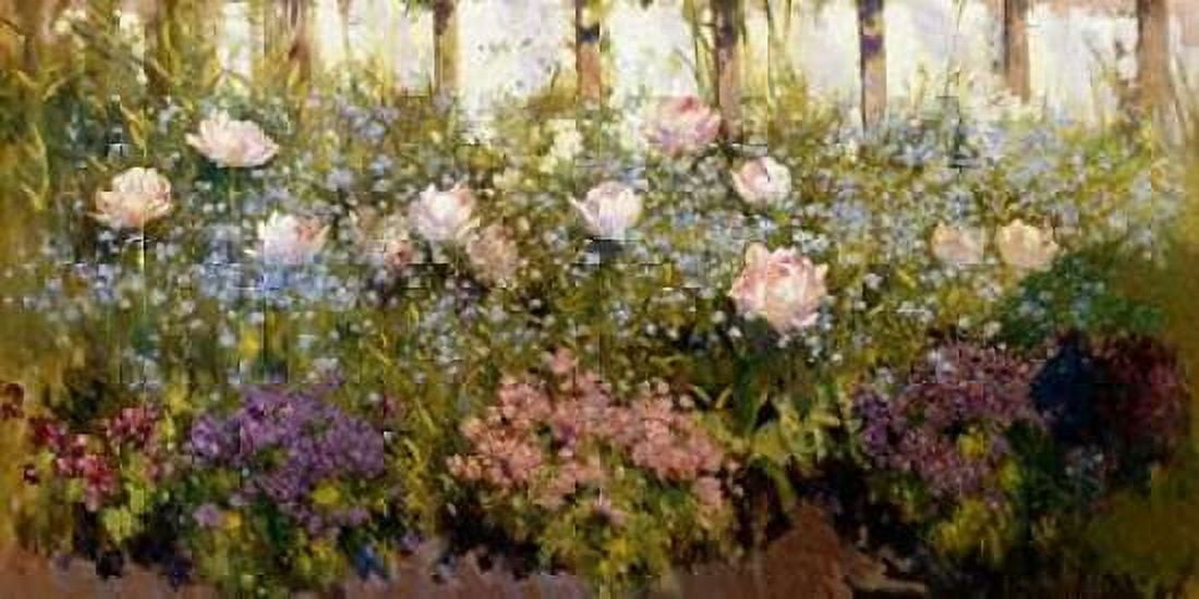 Flourished Border Canvas Art - Patrick William Adam (10 x 20)