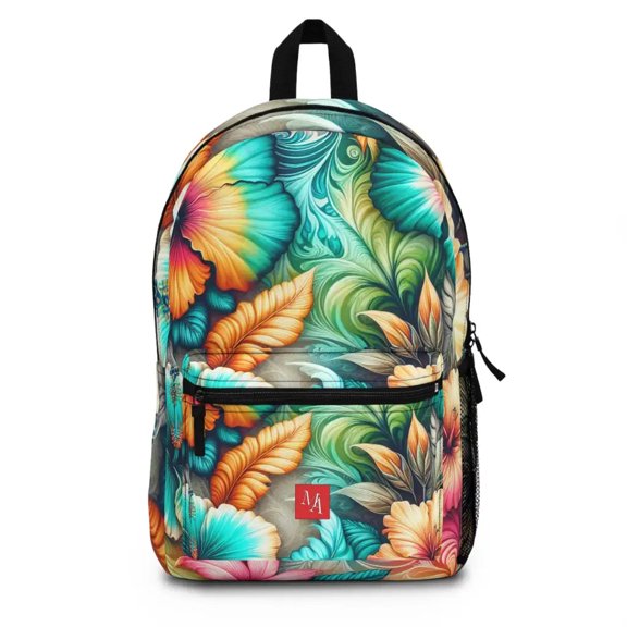 Flourishing Petals and Whorls - Backpack