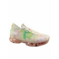thumbnail image 1 of Flow-19 Stretch Elastic Mesh Lace Up Rubber Air Bubble Cushion Fashion Sneaker ( Rose Tie Dye, 6.5 ), 1 of 2
