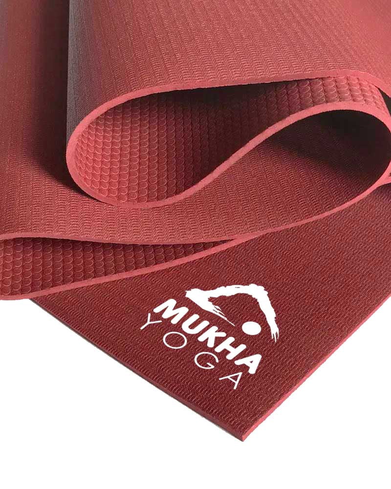 Flow 5MM Yoga Mat Color: Fire Brick, Size: One Size