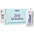 thumbnail image 1 of Flow Alkaline Spring Water, Organic Plain, 100% Natural Alkaline Water pH 8.1, Electrolytes + Essential Minerals, Eco-Friendly Pack, 100% Recyclable, BPA-Free, Non-GMO, 16.9oz (Pack of 12), 1 of 2