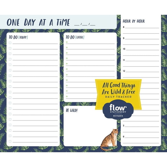 Flow: All Good Things Are Wild and Free Daily Tracker (General merchandise)
