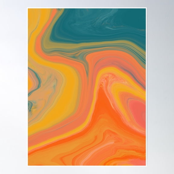Flow Art 35- Vintage Wall Arttrendy Retro Print Room Decor Wall Art , Poster Only