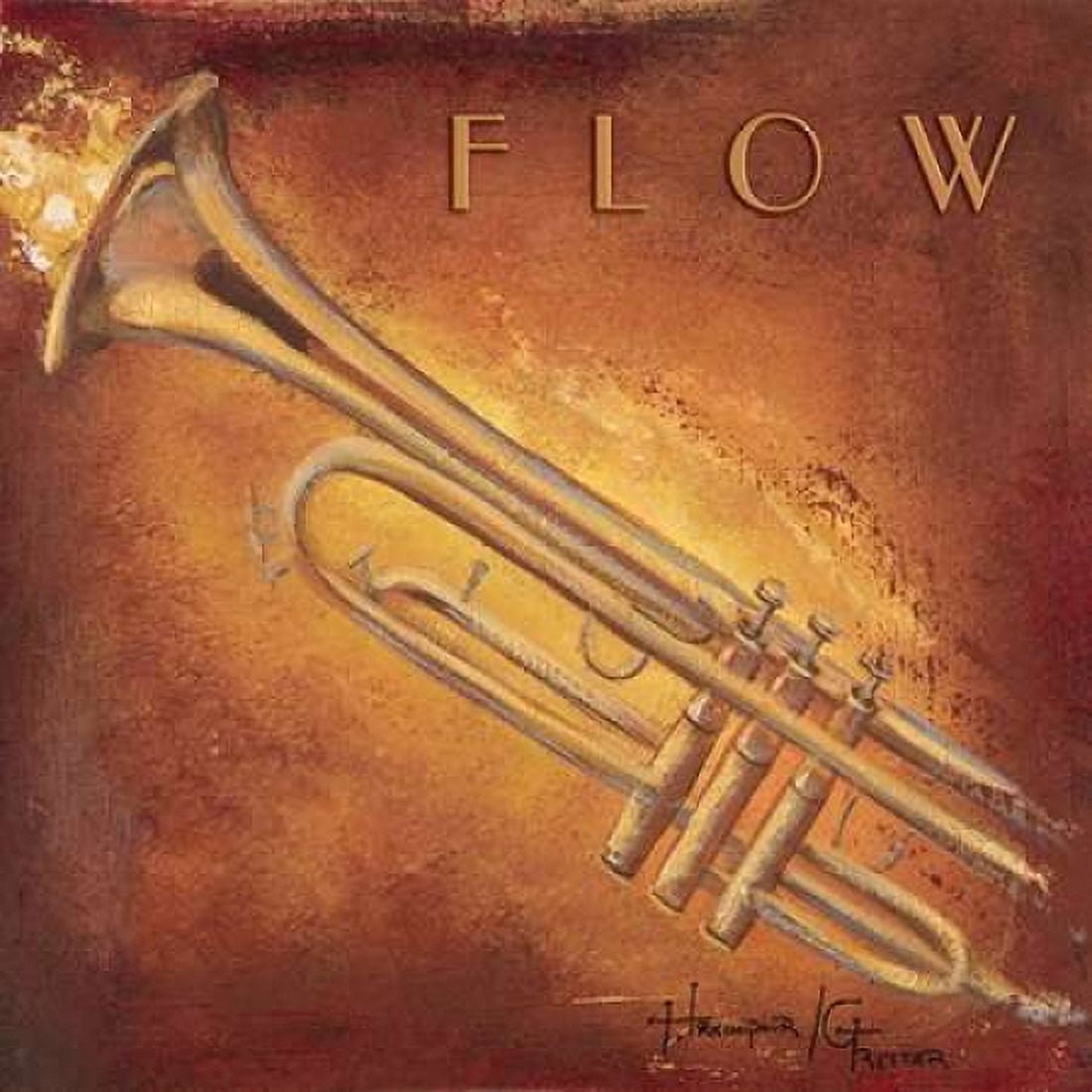Flow Canvas Art - Hakimipour-Ritter (24 x 24)