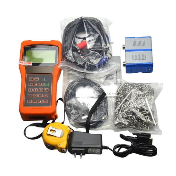Flow Control Meter Ultrasonic Flowmeter / Flow Meter TM1+TS2 Sensor 15-700mm ,Easy to Use