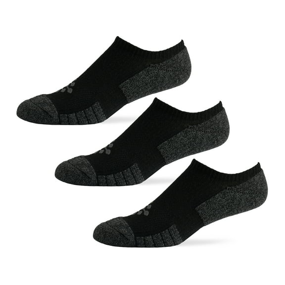 TRUEENERGY Flow High Impact Cushion Ultra Low Cut , Men's Size 10-14.5, 3-pack