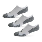 TRUEENERGY Flow High Impact Cushion Ultra Low Cut Socks, Mens Size 10-14.5, 3-pack