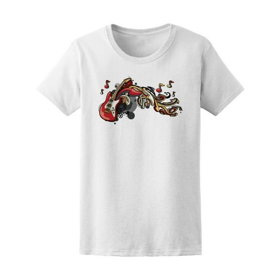 Flow Guitar Graffiti T-Shirt Men -Image by Shutterstock, Male Large