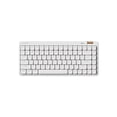 thumbnail image 1 of Flow Lite 84 Keys Low Profile Mechanical Keyboard, 75% Swappable Rechargeable Wireless Keyboard with 2.4G Receiver, Bluetooth and Wired Connection for Windows, Mac/Specter Linear Switches (Off-White), 1 of 9