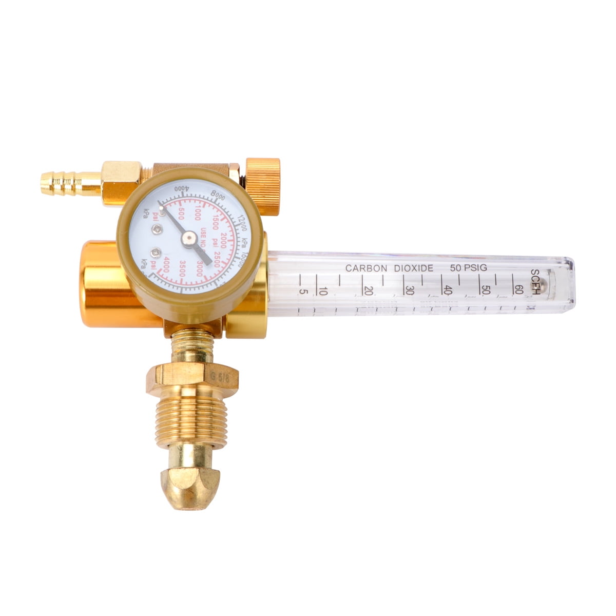 Flow Meter Argon CO2 Gas Measuring Tester Flowmeter Regulator For