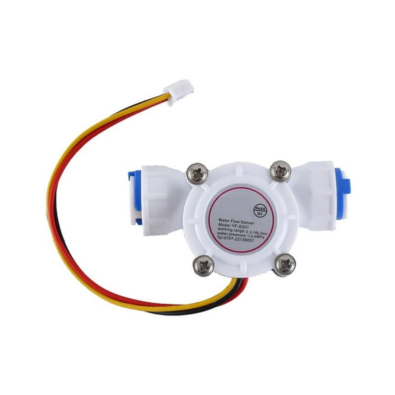 Flow Meter Water Flow Sensor 2020 3/8"quick Fit Plastic Hall Water Flow Sensor Meter For Water Liquid Id10 Mm ,Durable Construction