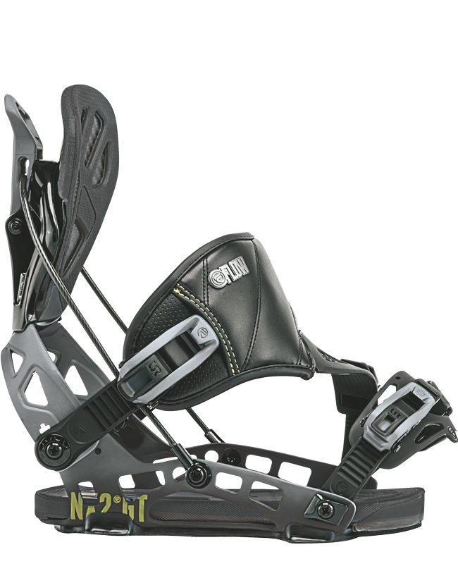 Flow NX2-GT Hybrid Snowboard Bindings Mens Black L - Walmart.com