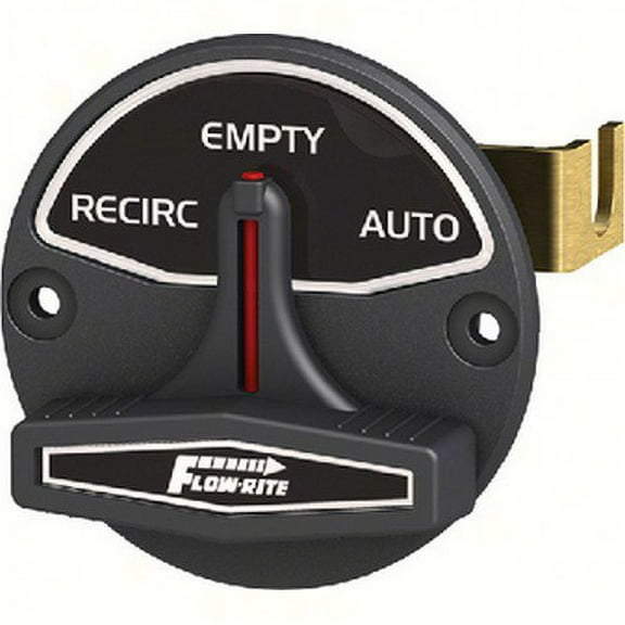 Flow Rite New Recirc/Empty/Auto Bk/Wht Lett, 81-MPC103100