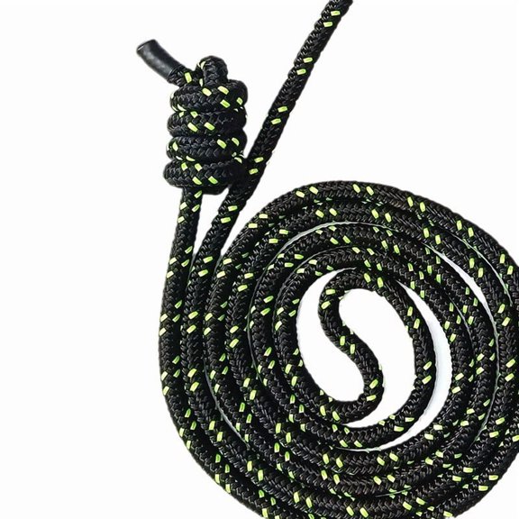 Flow Rope for Fitness High Performance Double Woven Workout Rope Adjustable Flow Jump Rope for Men Women Training Indoor Outdoor Cardio Exercise Rope for beginner