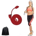 thumbnail image 1 of Flow Rope for Fitness High Performance Double Woven Workout Rope Adjustable Flow Jump Rope for Men Women Training Indoor Outdoor Cardio Exercise Rope for beginner（Red）, 1 of 6