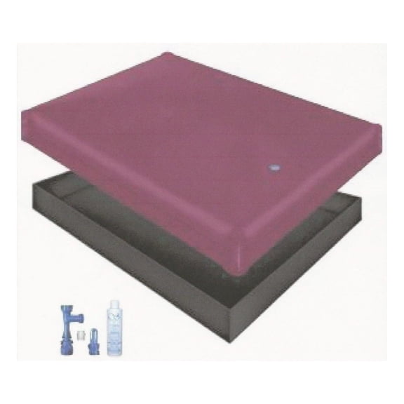 Flow WATERBED Mattress/Liner/Fill Drain/Conditioner KIT (Queen 60x84 1FFS2)