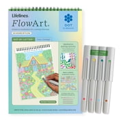 Lifelines FlowArt Dot-By-Letter, Cozy Cottage