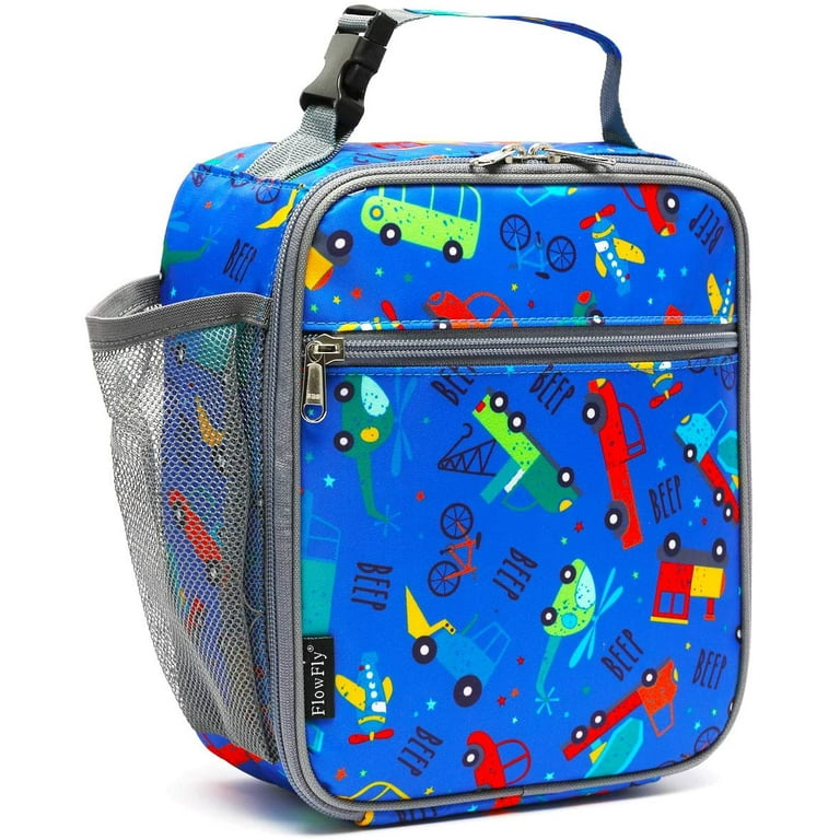 FlowFly Kids Lunch box Insulated Soft Bag Mini Cooler Back to School Thermal Meal Tote Kit for Girls Boys Walmart