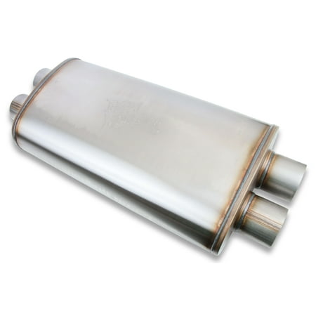 FlowMonster 12599-Fm FlowMonster 409Ss Oval Case Absorption Muffler