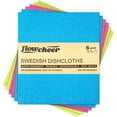 thumbnail image 1 of Flowcheer Swedish Dishcloths - 6 Pack Reusable Kitchen Paper Towels - Washable Cleaning Cloths - Multicolor - Washable Sponge Towel, 1 of 5