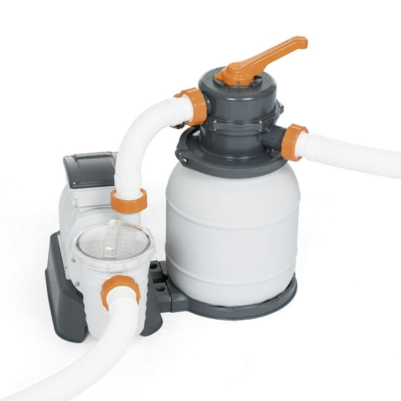 Flowclear 1500 gal. Pool Filter Silica Sand Pump