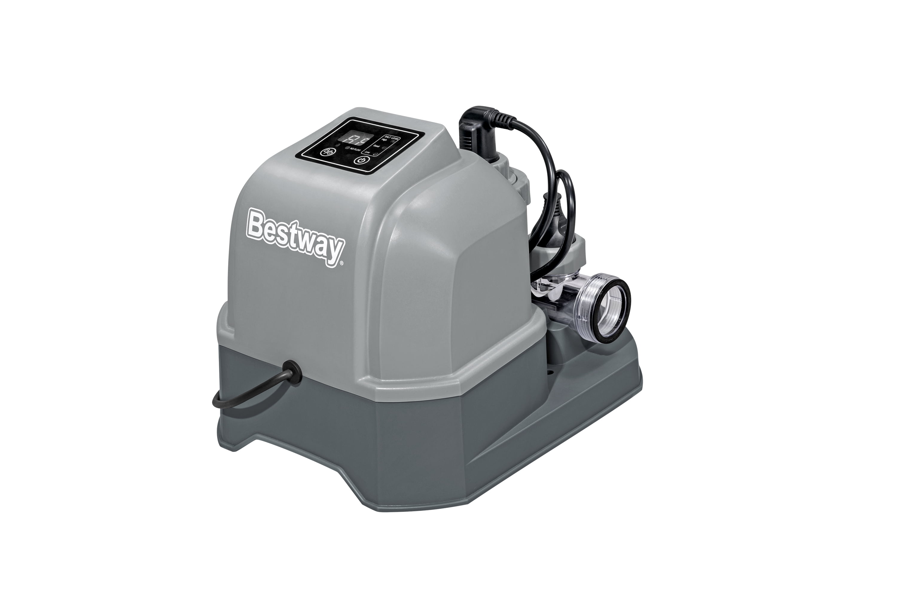 Salt water pump for above ground pool discount