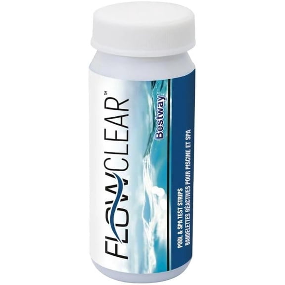 Flowclear Pool and Spa Test Strips, 2 Packs