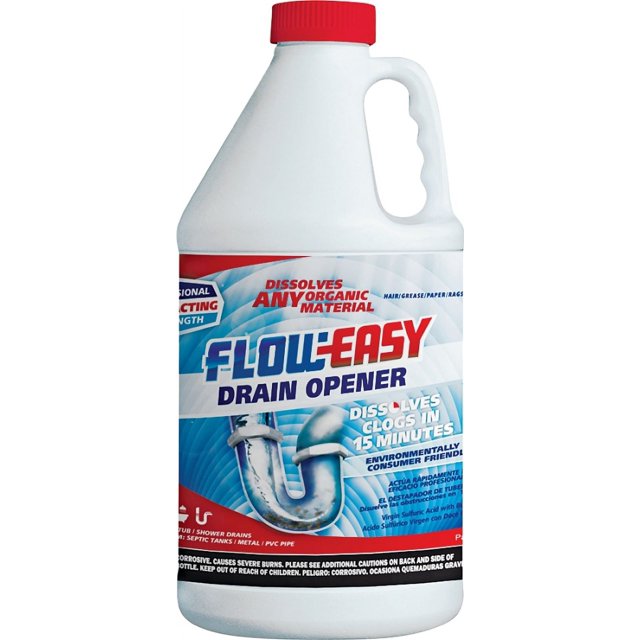 Floweasy Liquid Drain Opener 64 oz. Case Of 6