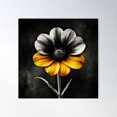 thumbnail image 1 of Flower 269 Poster Wall Art, Modern Wall Decor For Living Room Bedroom, 24x24 UNFRAMED, 1 of 3