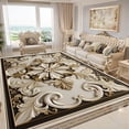thumbnail image 1 of Flower 3D Carpet for Bedroom Home r Large Area Living Room Soft Rug Anti-Slip Lounge Bathroom Corri, 1 of 5