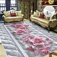 thumbnail image 1 of Flower 3D Luxury Carpet Living Room Large Area Rug Europe and America Home r Bedroom Rug Customizabl, 1 of 5