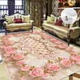 thumbnail image 1 of Flower 3D Luxury Carpet Living Room Large Area Rug Europe and America Home r Bedroom Rug Customizabl, 1 of 5