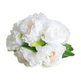 thumbnail image 1 of Zenghuiiii Flower 5 Head Bunching Peony Flower Holding Bride Flower Home Decoration Artificial Jasmine Flowers, 1 of 9
