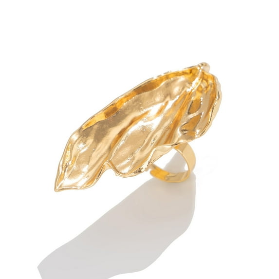 Flower Adjustable Rings Opening Rings Alloy Texture Flower Finger Open ...