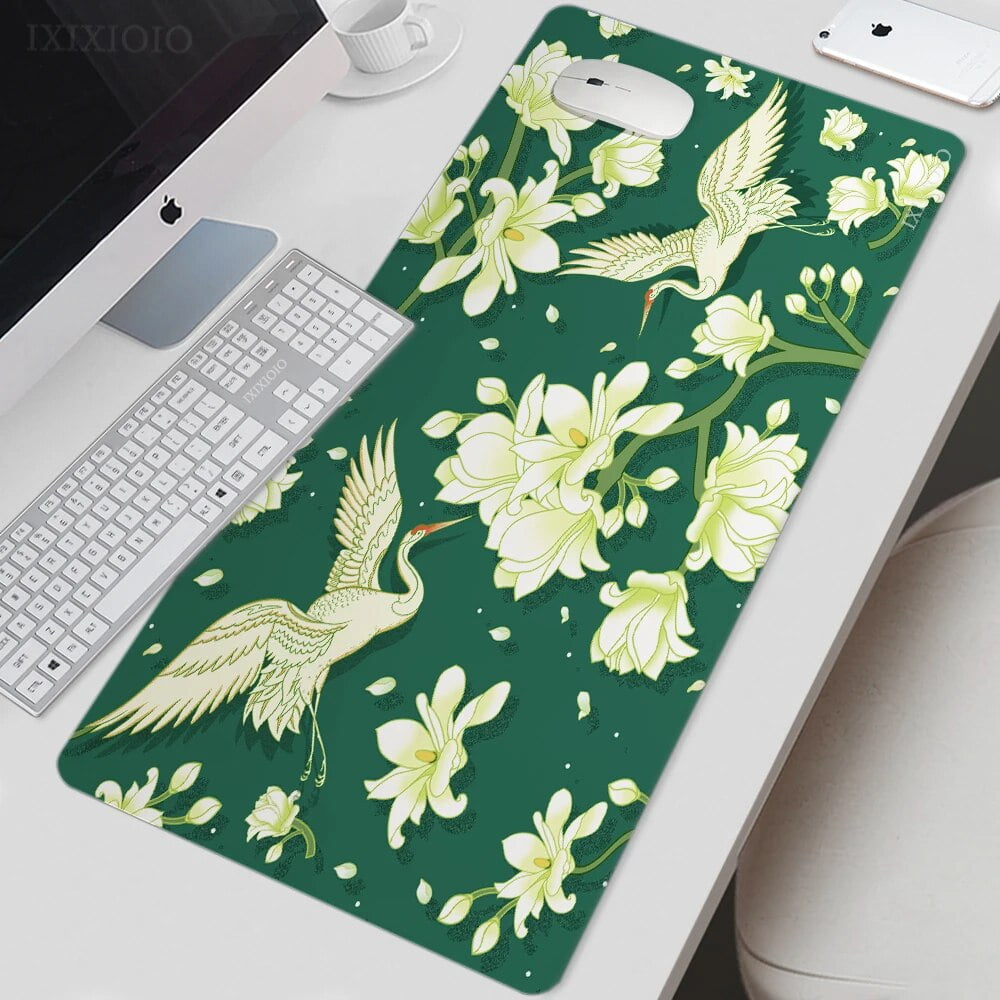 Flower Aesthetics Mouse Pad GamingNew Custom Home MousepadMousePads Office Carpet Office