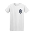 thumbnail image 1 of Flower Anatomical Pocket Heart Tee Men's -Image by Shutterstock, 1 of 2