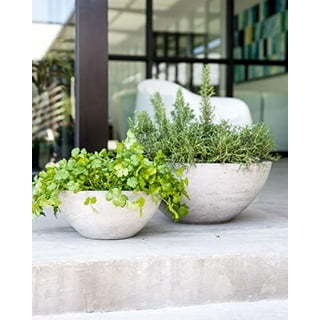 Concrete Wok Pot Planters & Garden Bowls: Arizona Pottery