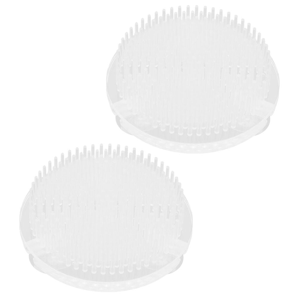 Flower Arrangement 4 Pcs Plastic Frogs Pin Holders Vase Round Vases for