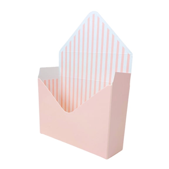Flower Arrangement Gift Box Floral Envelop Box Florist Bouquet Gift Packaging Fillable Folding Paper Boxes for Valentine’S Day Anniversary Wedding Birthdays Party